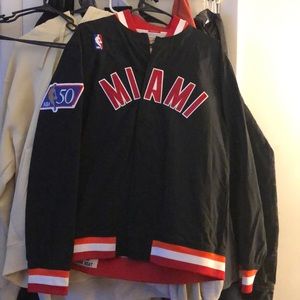 Mitchell & Ness Miami Heat Jacket size M